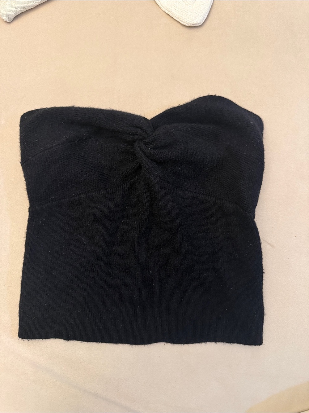 Sweater Tube Top